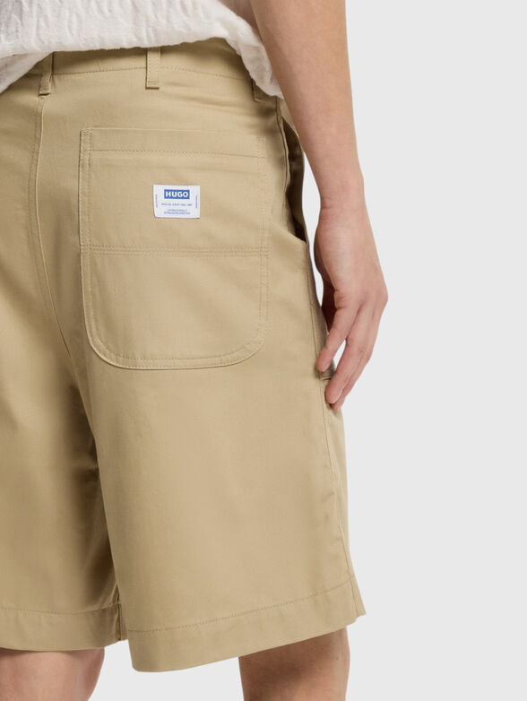 Cotton-blend shorts  - 3