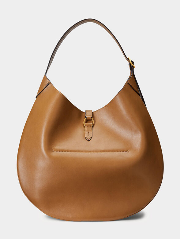 Leather bag with logo detail - 1