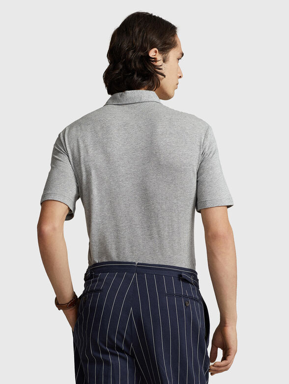 Linen and cotton Polo shirt - 3