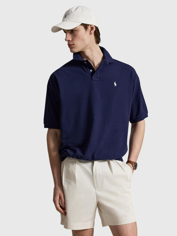 Navy polo shirt - 2