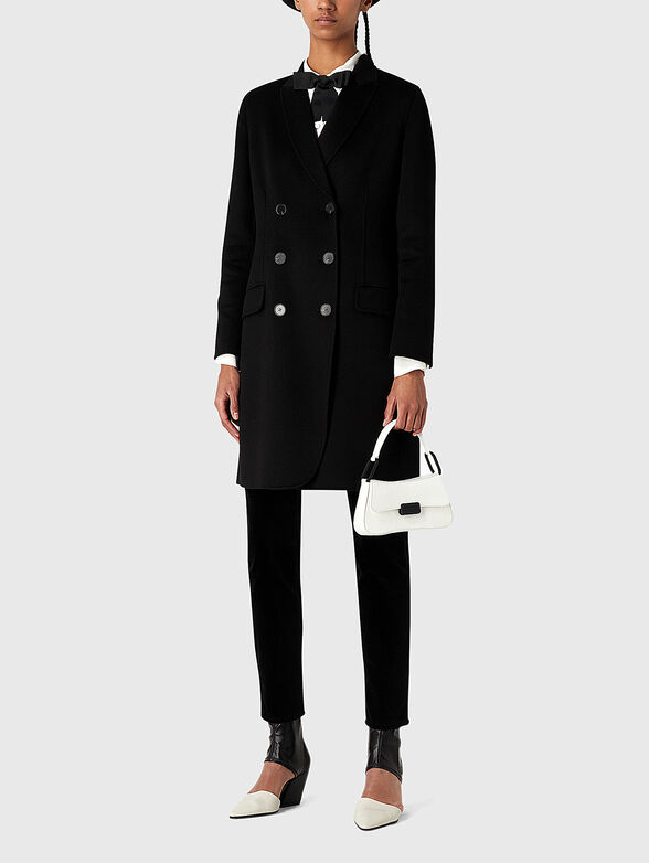 Velvet jeans in black color - 4