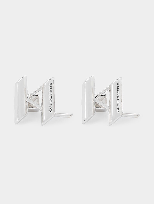 K/MONOGRAM earrings with monogram - 1