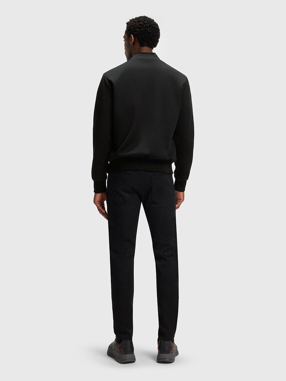 PORSCHE X BOSS cotton bomber jacket with logo patch - 3