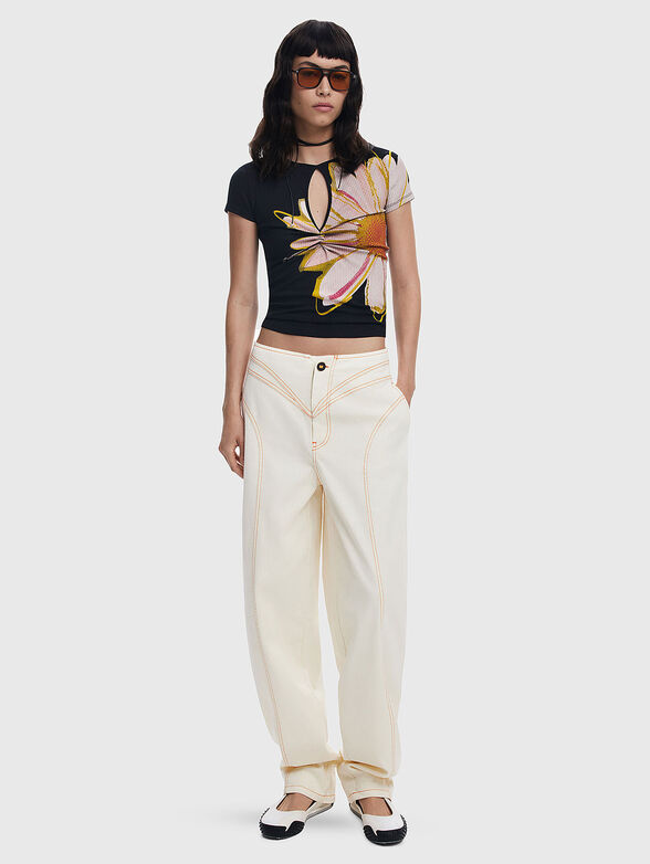 MARGARITA short-sleeved blouse - 2