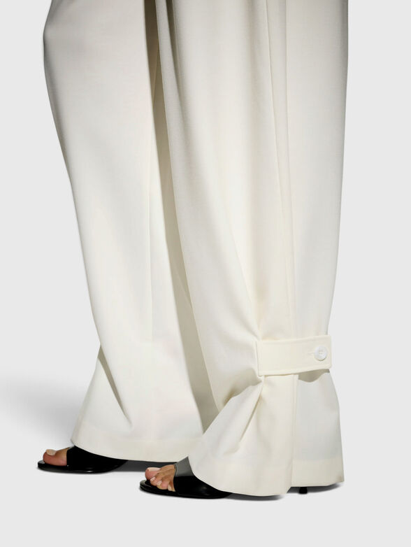 Wool blend pants - 4