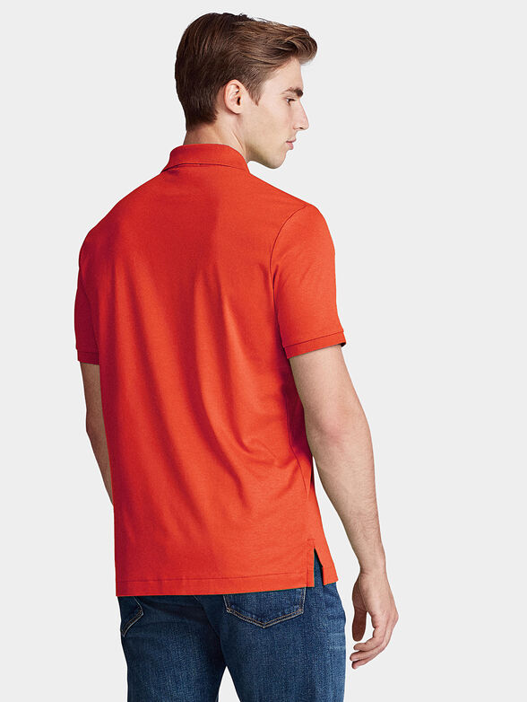 Cotton polo-shirt with logo - 2