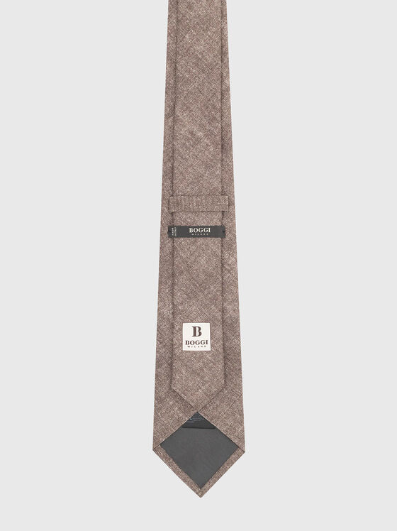 Melange silk tie - 2