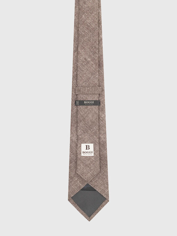 Melange silk tie - 2