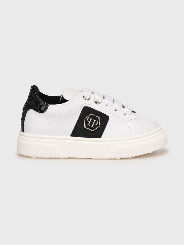 Leather sneakers - 1