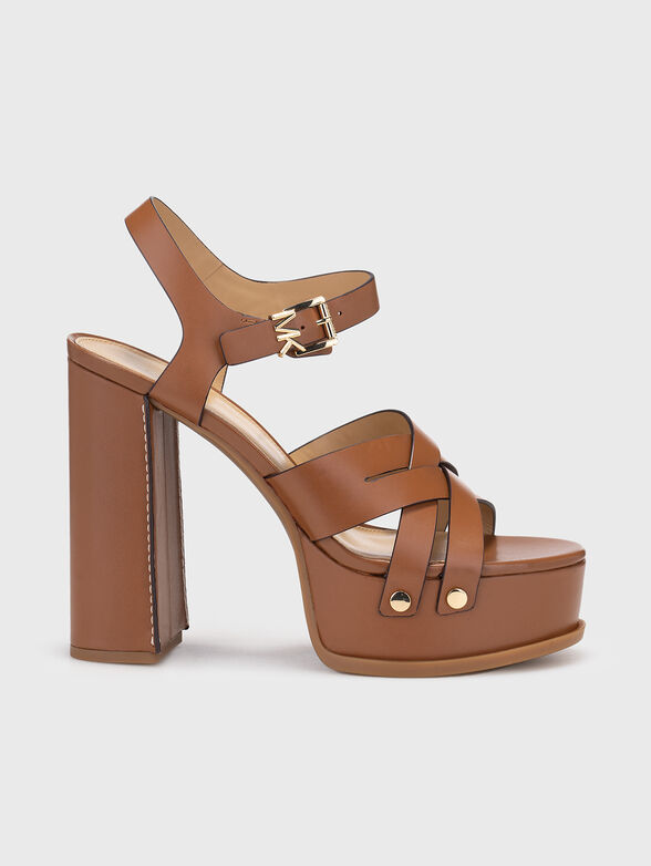 NORA platform sandals - 1