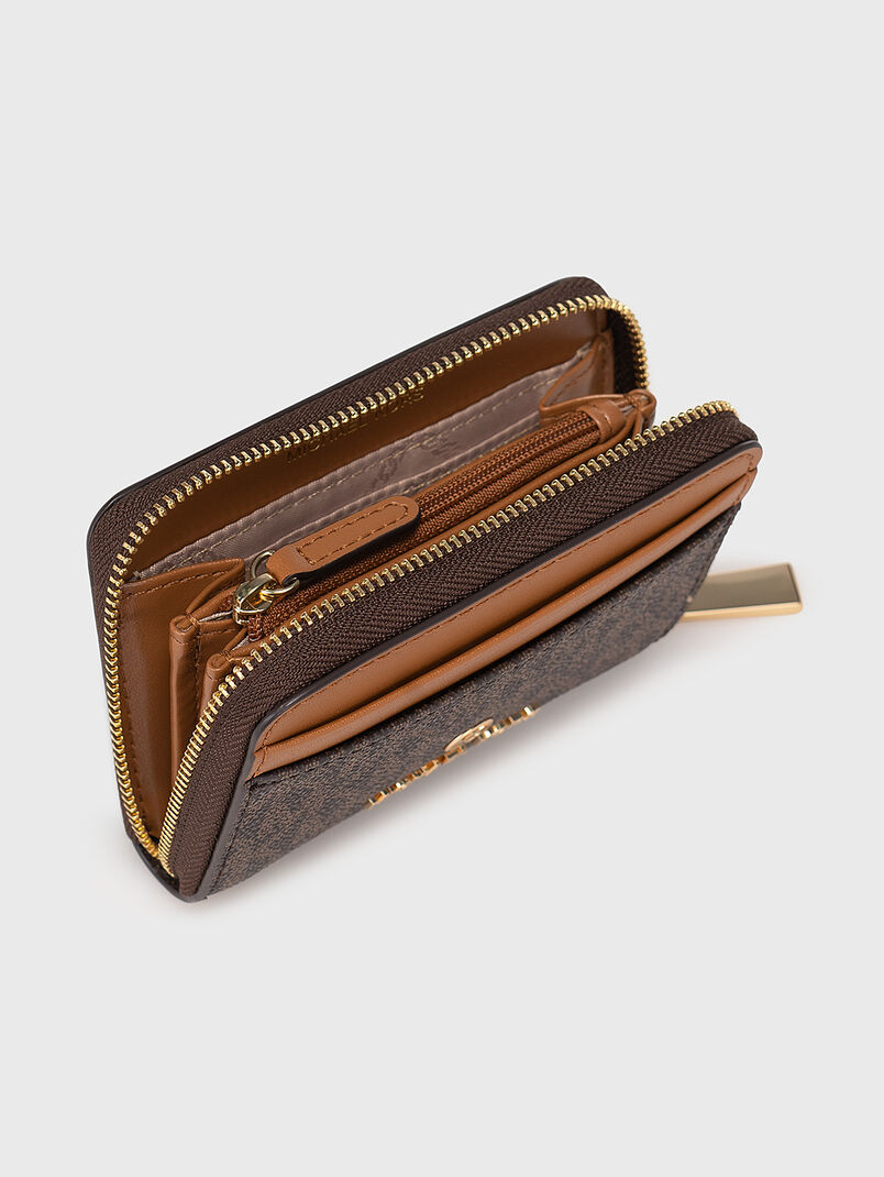 Small wallet with logo print - 3