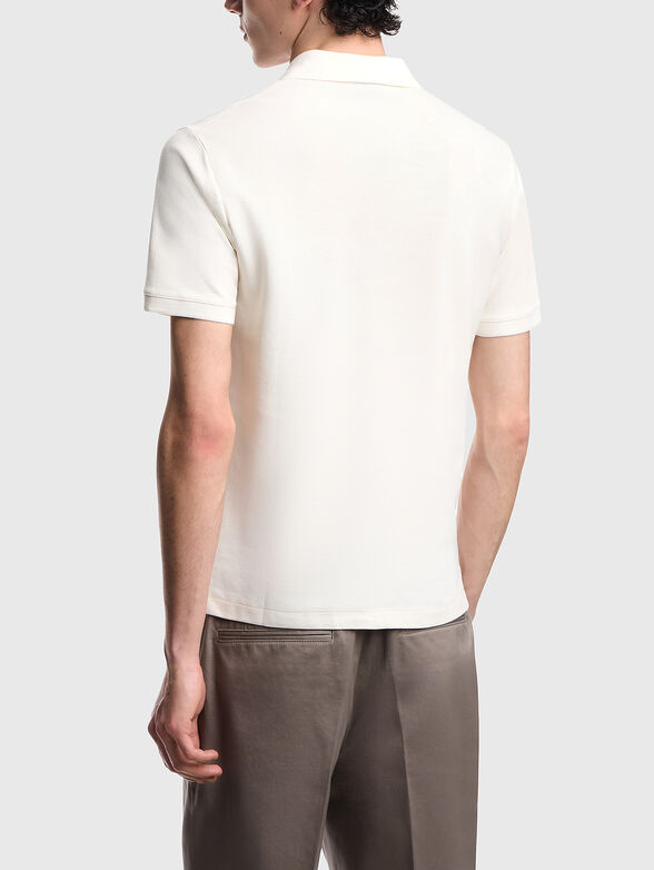 Short sleeve cotton polo shirt - 3
