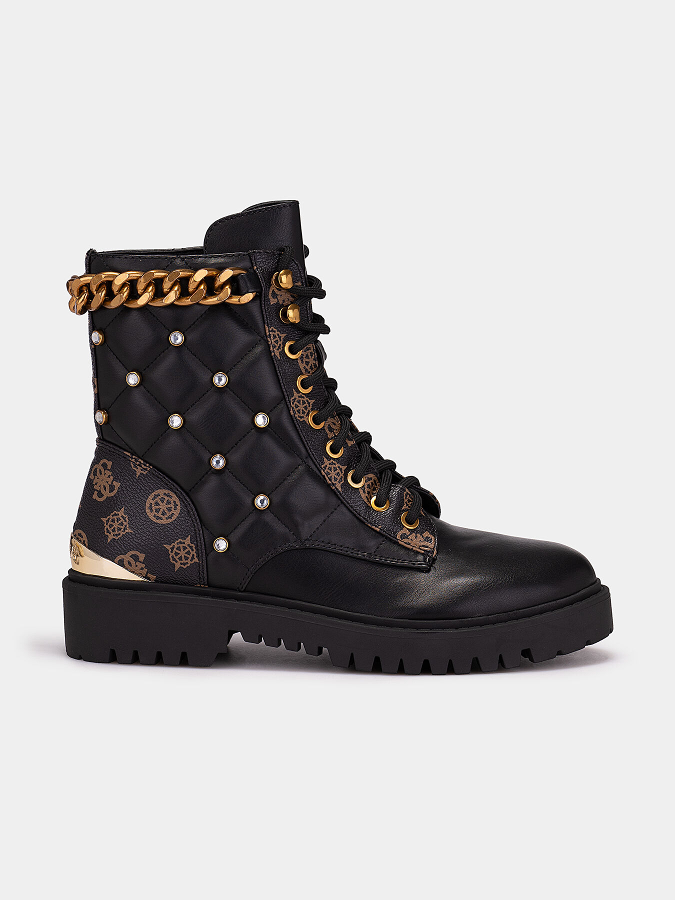 Guess boots gold online
