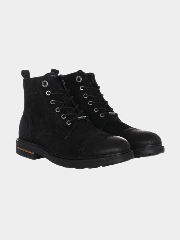 HUBERT Suede ankle boots - 2