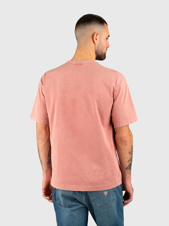 DOCKU cotton T-shirt with oval neckline - 3