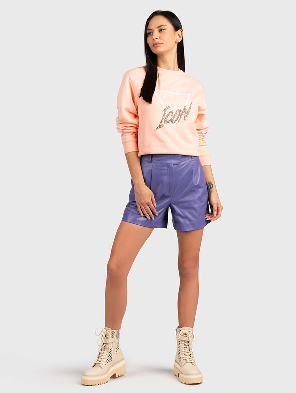 ICON sweatshirt with glamorous gemstones - 2