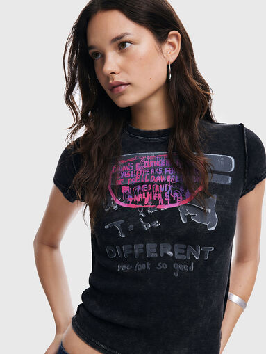 T-shirt with accent print - 5