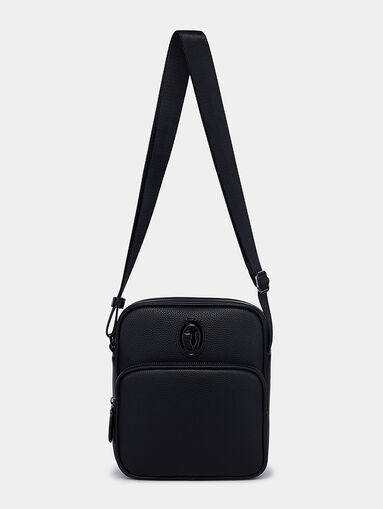 Crossbody bag with logo patch - 4