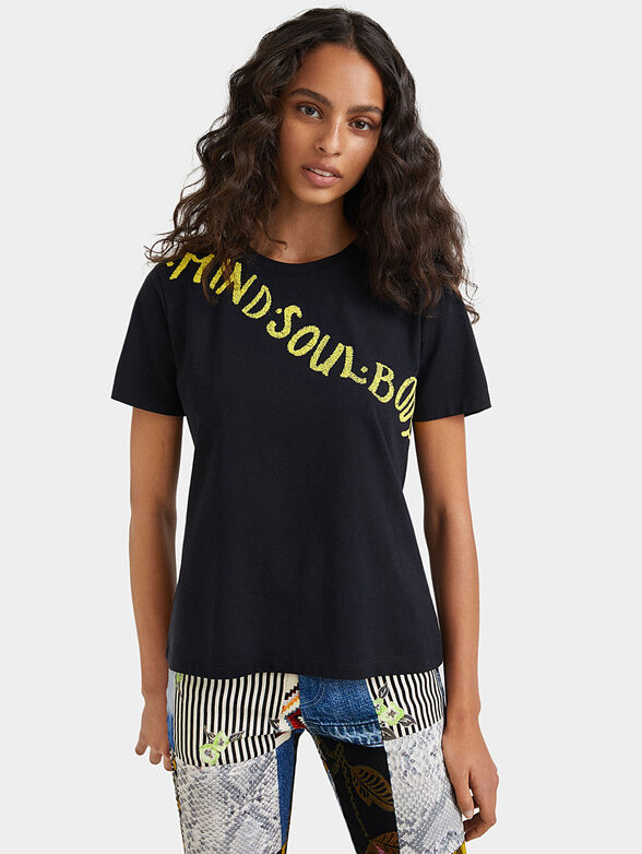 T-shirt with applications - 1