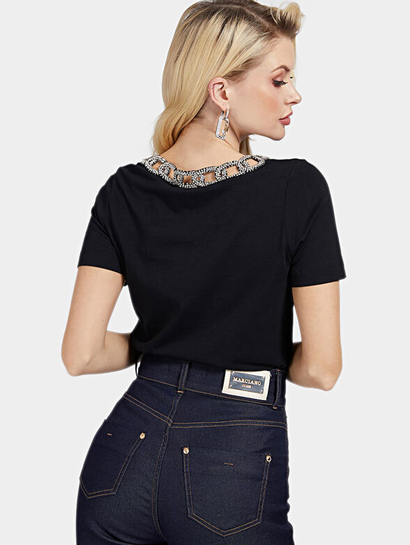GYRA Black cotton t-shirt - 2