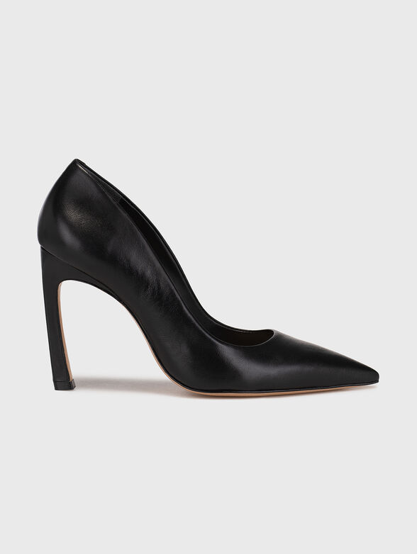 Leather heeled shoes - 1