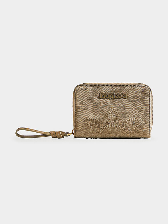 AQUILES purse with snake texture - 1