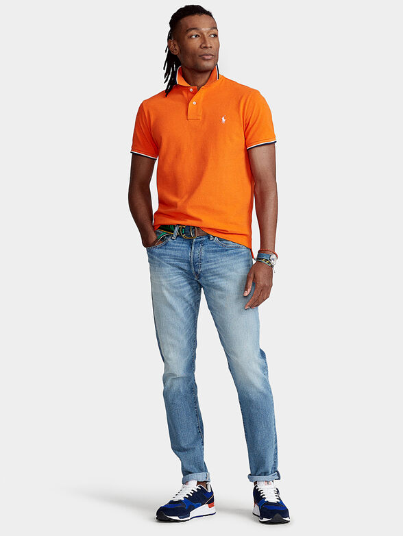 Cotton polo-shirt with Pony logo - 4