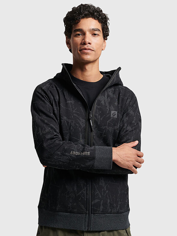 Sweatshirt with pockets and logo details - 1