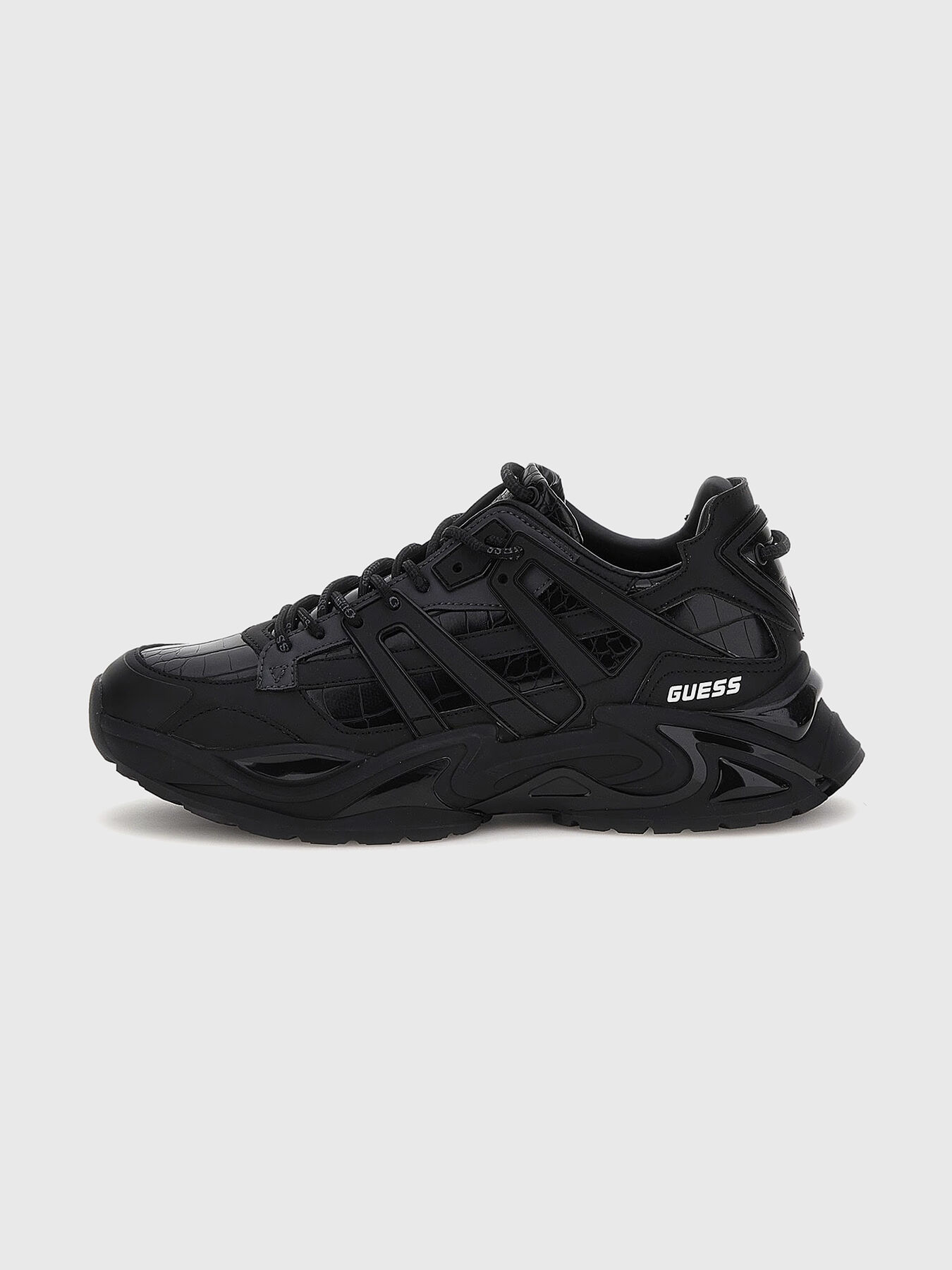 Guess sneakers black shop