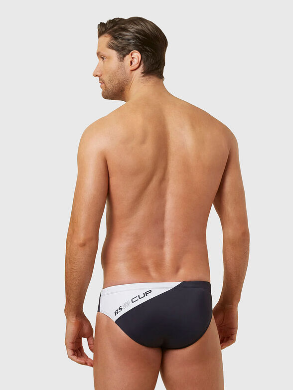 RS 21 dark blue swimwear with contrast detail - 2