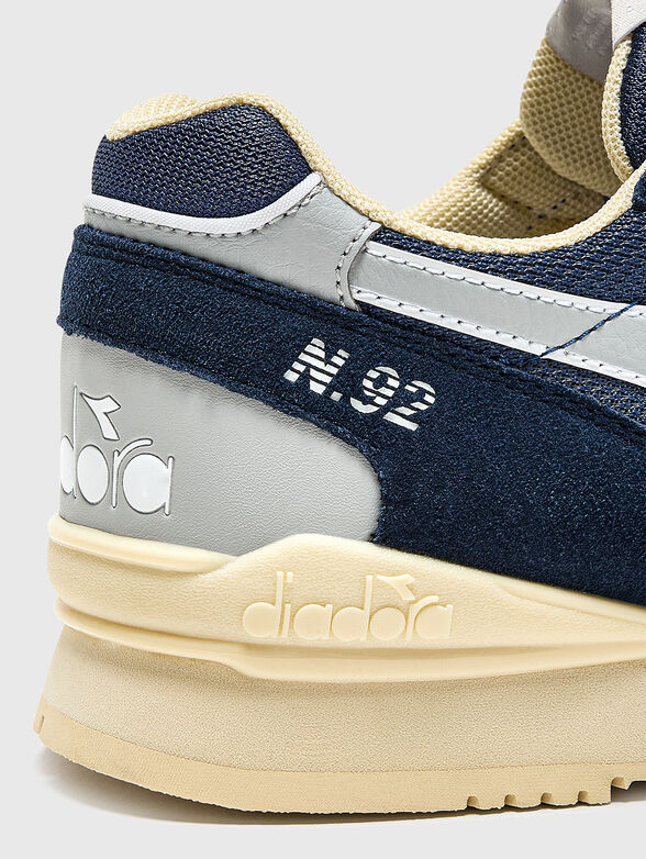 N.92 ADVANCE sports shoes in black color - 4