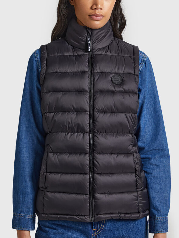 MADDIE vest with quilted effect  - 1