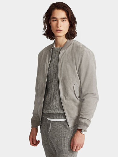 Grey bomber jacket - 3
