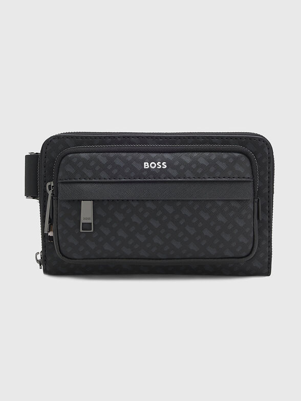 Monogram logo waist bag - 1