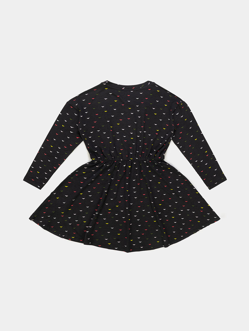 Dress with monogram print - 3