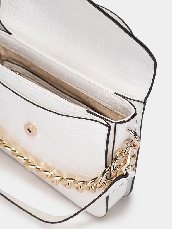 RETOUR blue crossbody bag with gold-colored accents - 5