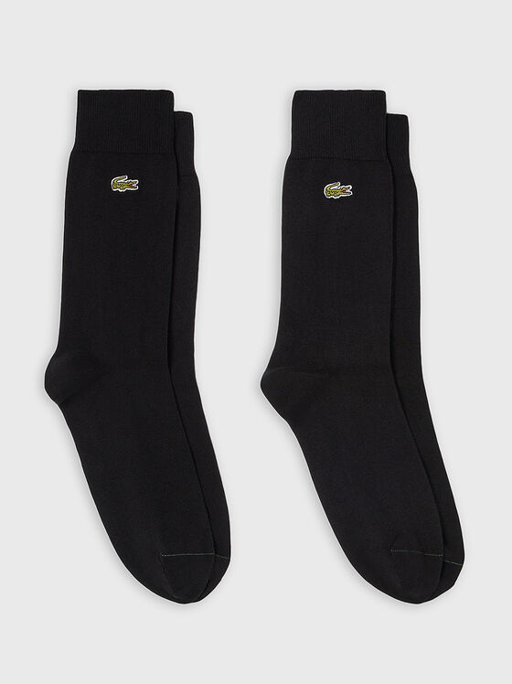 Сет от два чифта чорапи с лого - 1
