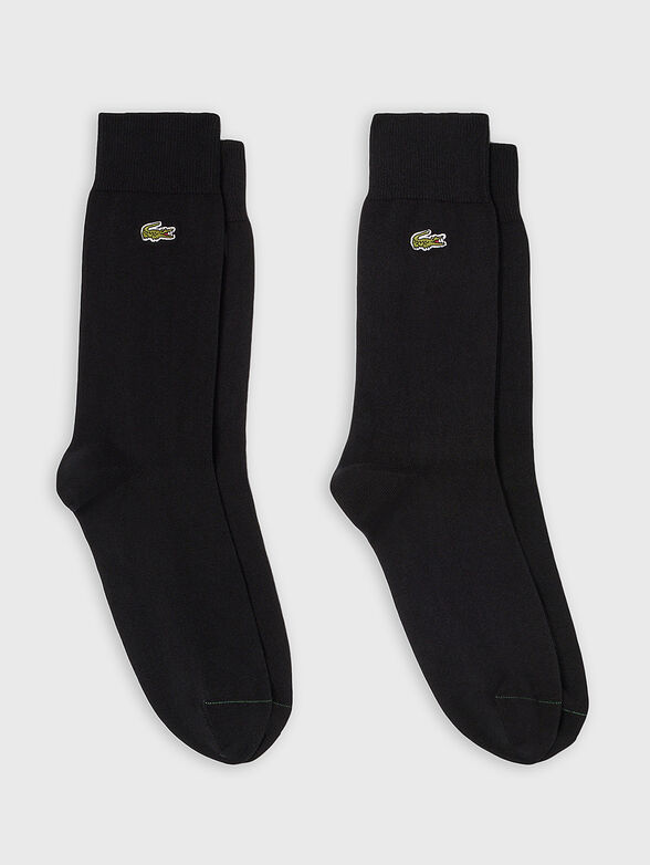 Set of two pairs of socks with logo - 1