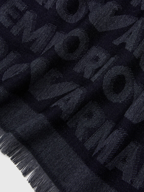 Scarf with logo print - 4