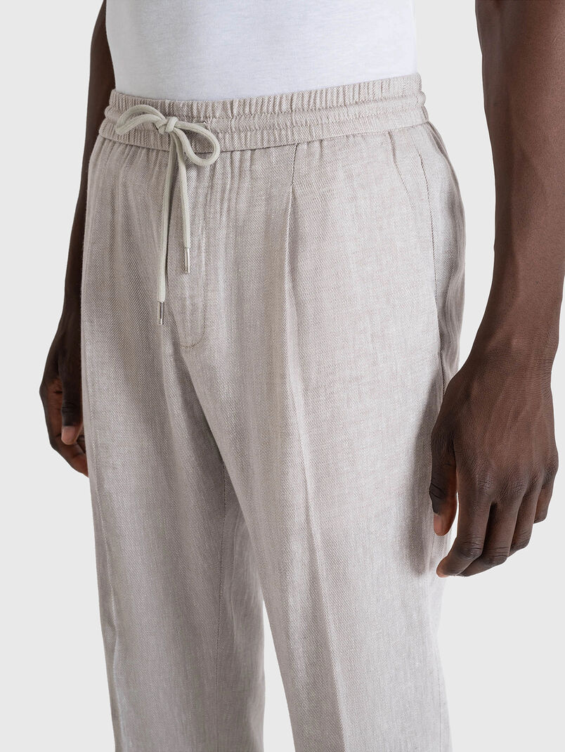NEIL pants in linen blend - 3