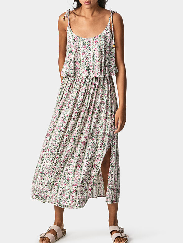 MARTINE dress with floral print - 4
