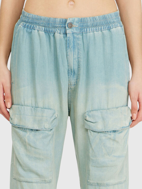 D-POCKY jeans with accent pockets - 3