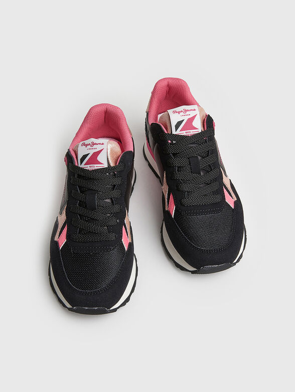 BRIT MOSS sneakers with multicolored details - 6