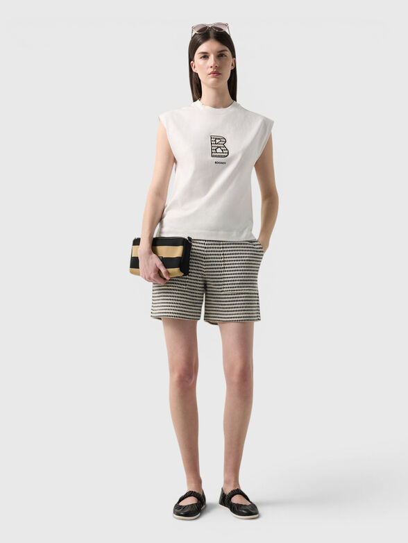DANIA T-shirt with embroidered logo - 2