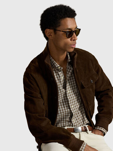 Checked cotton shirt - 4