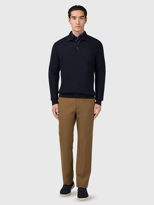 Textured wool sweater  - 2