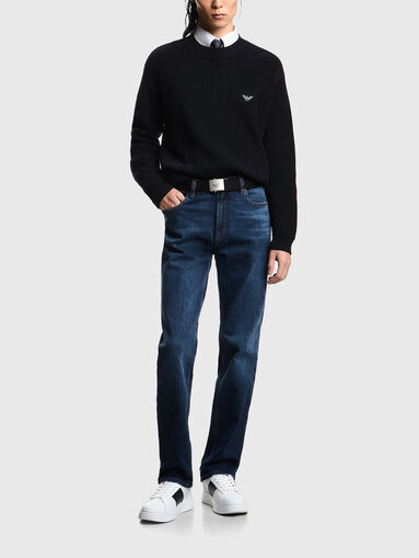 Straight jeans with logo - 5