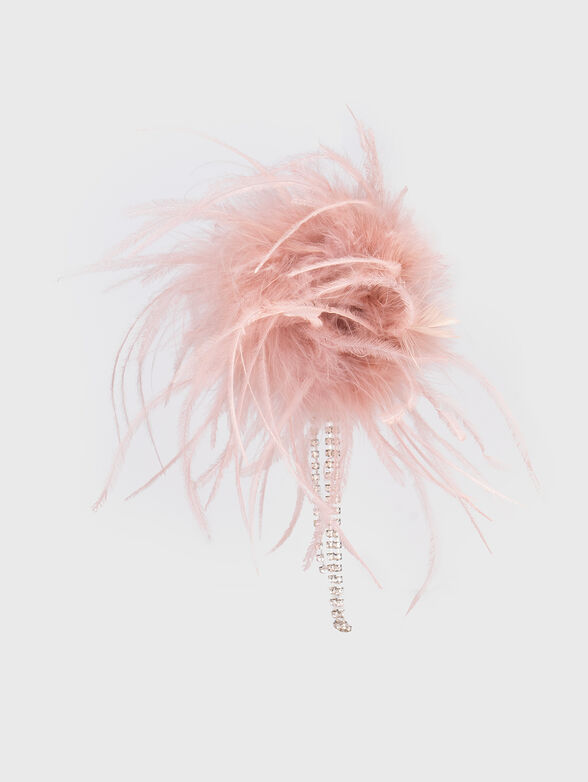 Brooch with feathers - 2