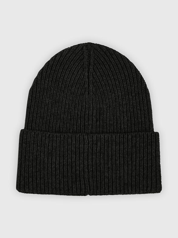 Black knitted hat  - 2