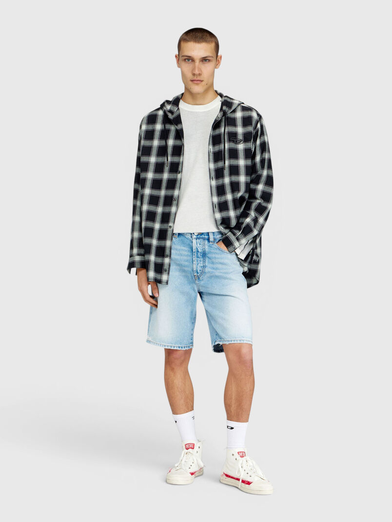 Denim shorts - 3